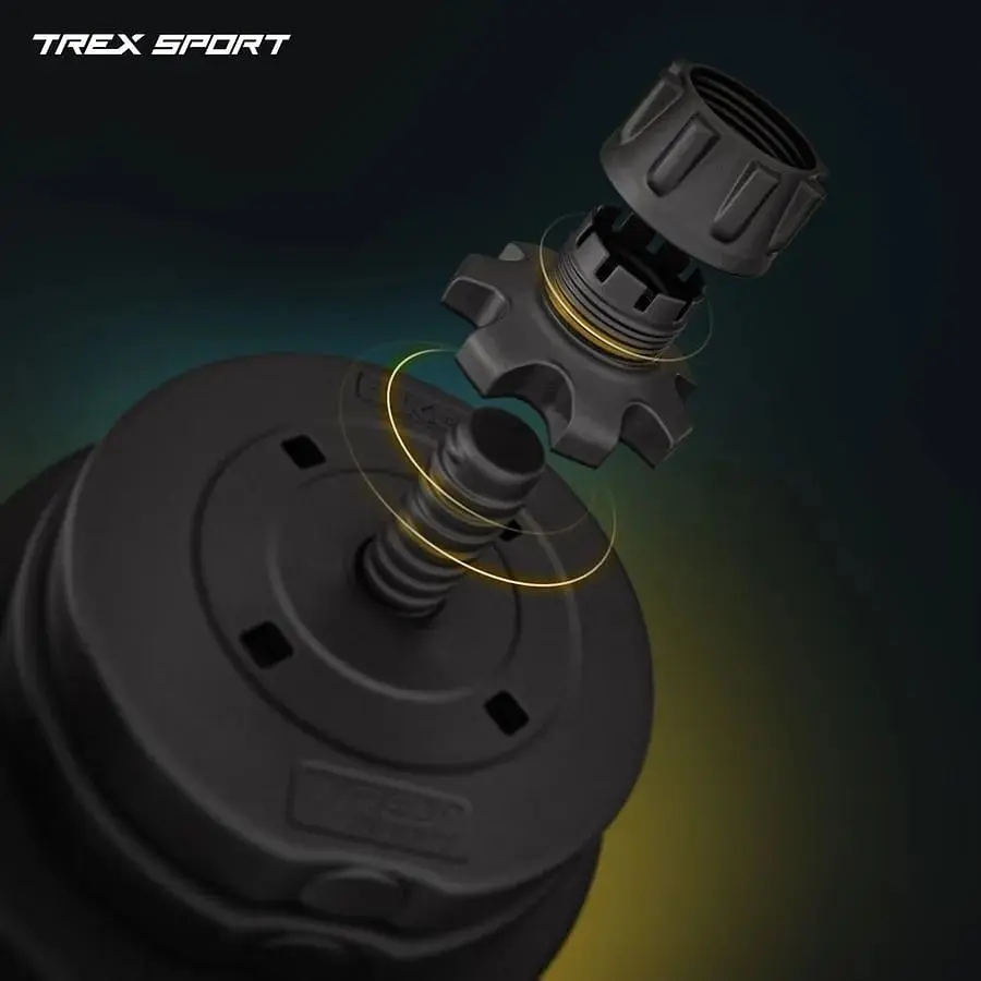 Гантелі композитні регульовані Trex Sport 2х20кг - фото 8