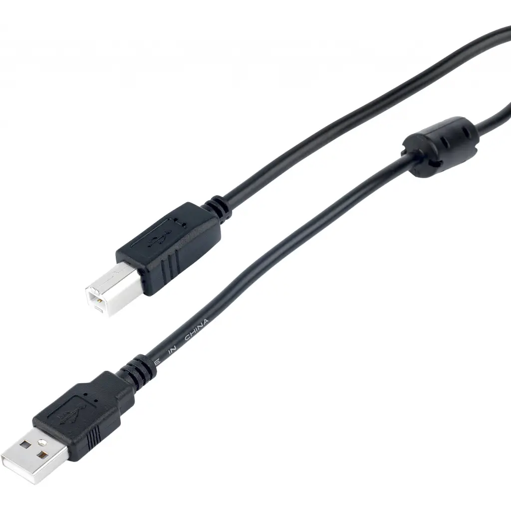 Кабель для принтера USB 2.0 AM/BM 1.5m black ProfCable (ProfCable12-150) - фото 4
