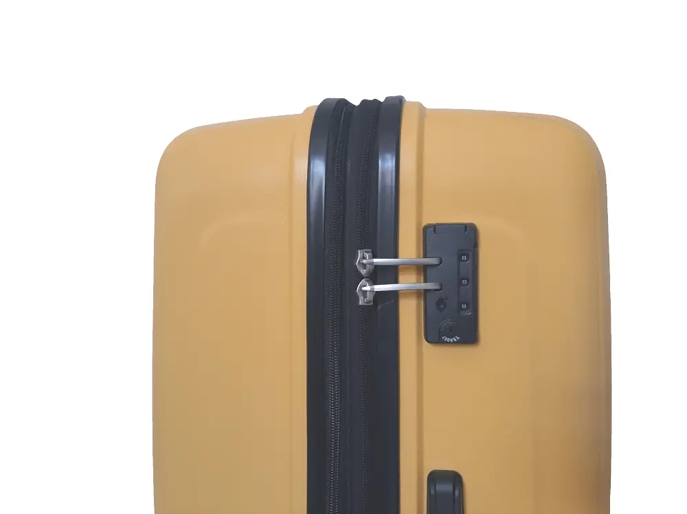 Валіза дорожня Гігант (XL) Поліпропілен Airtex 241 108л 75x52x32см Жовтий (Yellow) - фото 6