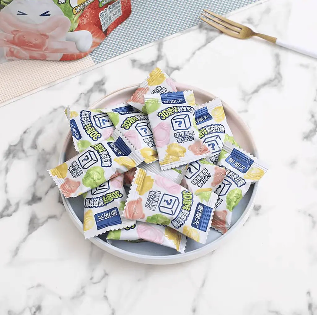 Жувальні цукерки Xingqitian Animal Surprise 3D Gummy Candy 60г - фото 6