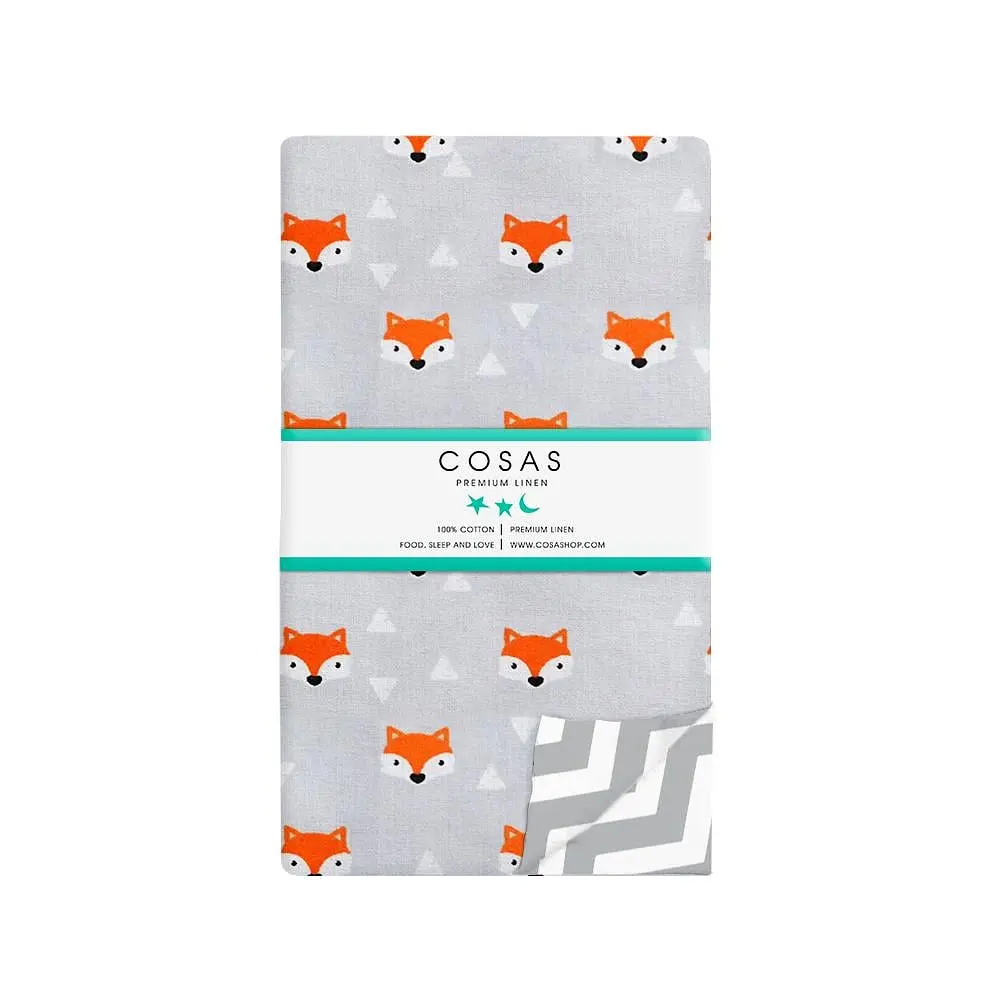Дитяча постільна білизна в ліжечко FOX MUZZLE COSAS (4822052045473) - фото 4