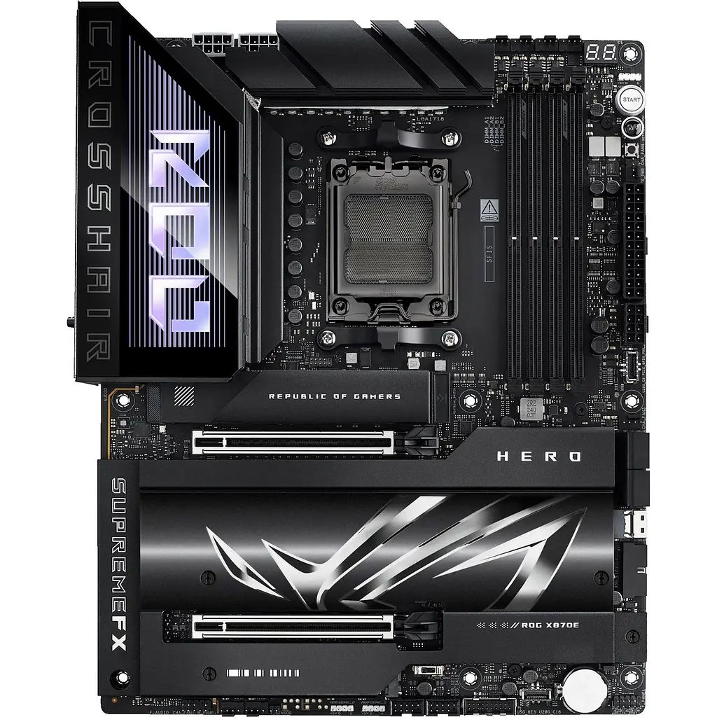 Материнська плата Asus ROG Crosshair X870E Hero EU [144419] - фото 2