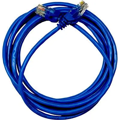 Патч-корд 1.5м UTP cat.5e, CU, 24AWG, blue GEAR (GPC-UTPCURJ45-1.5BE) - фото 2