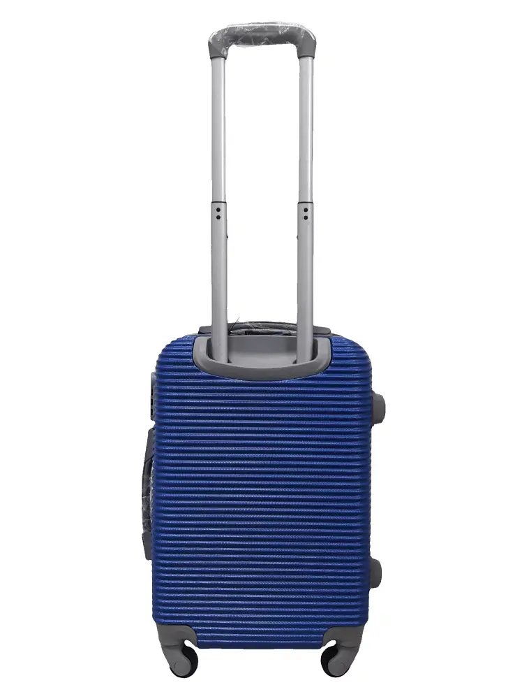 Валіза маленька S ABS-пластик Milano bag 004 56,5×39×24см 40л Синій - фото 3