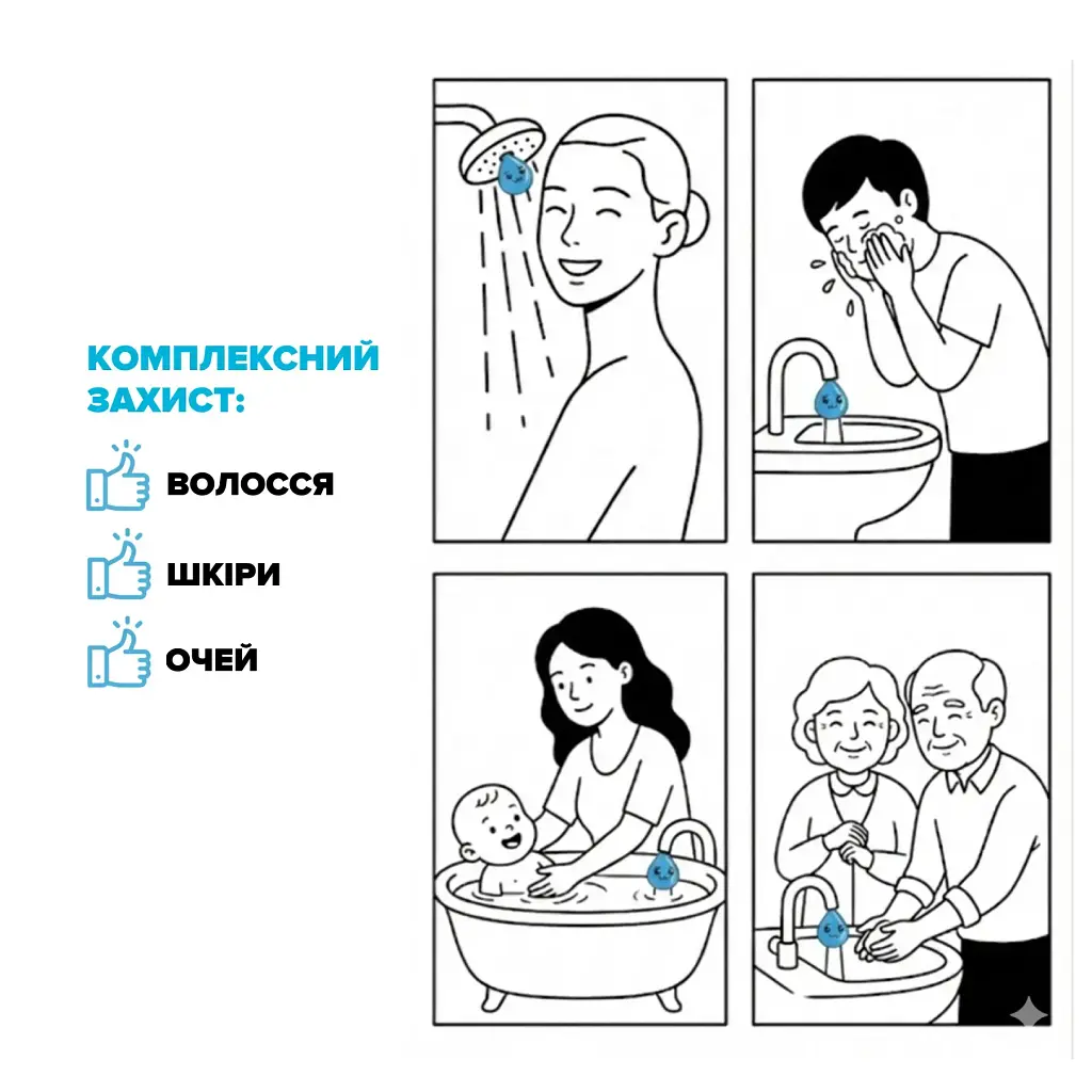 Фильтр для душа DROP BOX-PURE-FLOW/MAX с Витамином С и нормализацией pH - фото 5