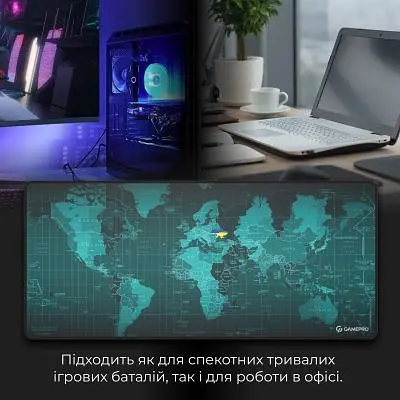 Килимок для мишки GamePro (MP275M) Black (MP275M) - фото 7