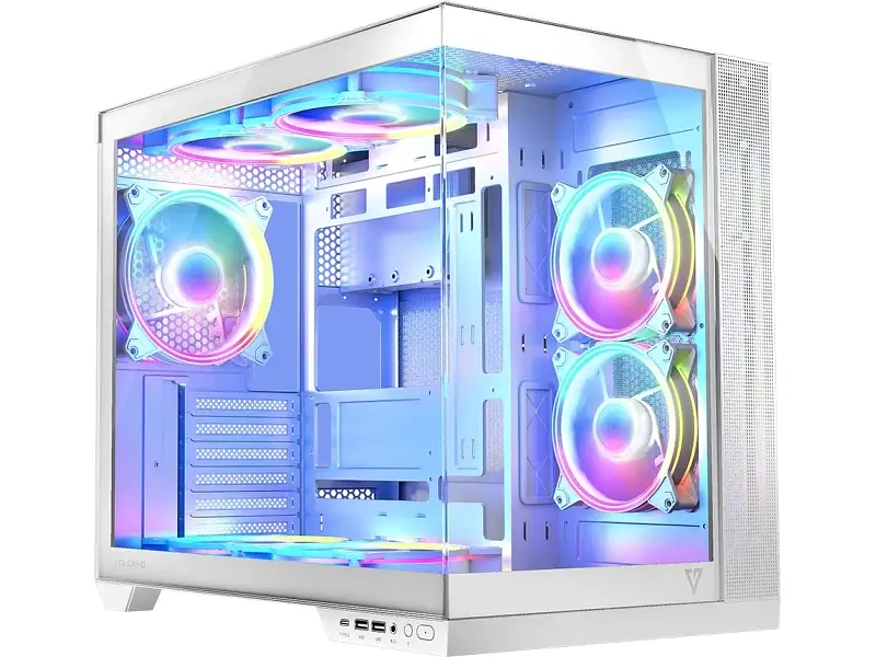 Корпус MODECOM Volcano Panorama Apex ARGB 7F Midi White (AT-PANORAMA-7F-ARGB-20-000000-0002)