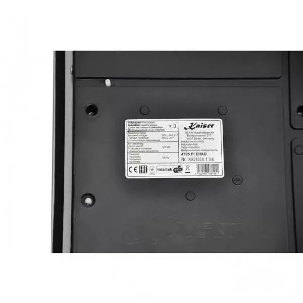 Варочная поверхность индукционная Kaiser KCT 4795 FI ElfAD - фото 7