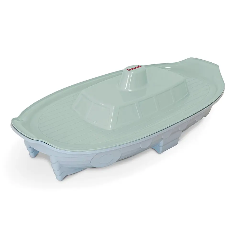 Дитяча пісочниця Корабель 03355/7, 140×72×40 см, з кришкою