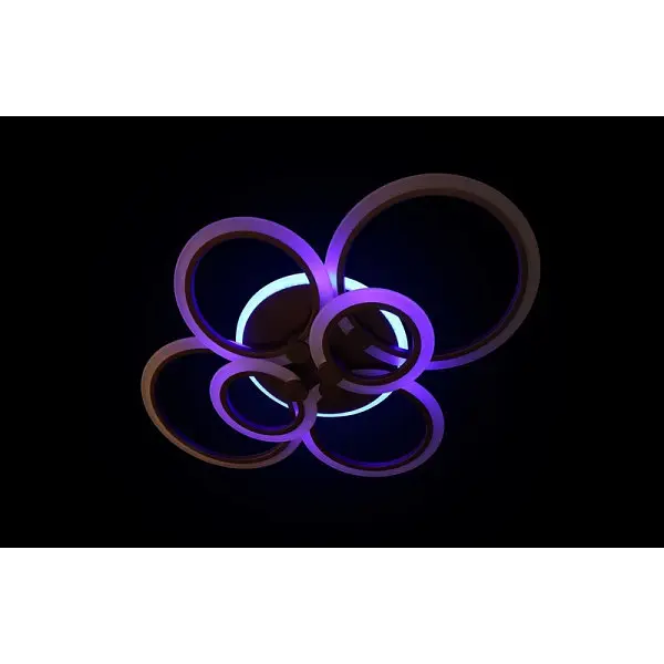 Люстра світлодіодна з пультом Linisoln 1888-6 CF LED 3 COLOR Dimmer - фото 4