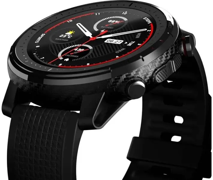 Смарт-годинник Amazfit Stratos 3 (A1929) чорний - фото 5