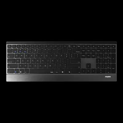 Клавіатура Rapoo E9500M Wireless Black (E9500M Black) - фото 4