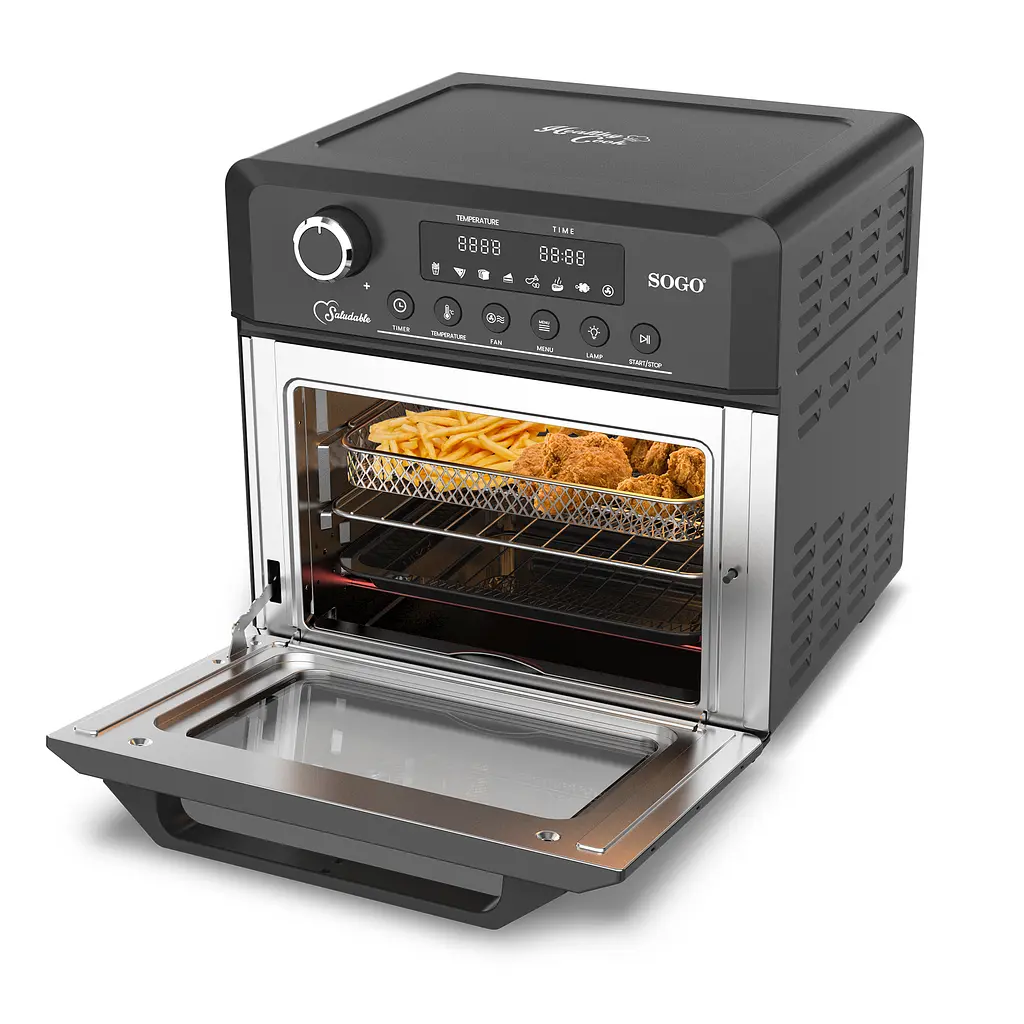 Мультипечь-фритюрница Sogo SS-10490 (18л, духовка, сушка, фритюр) - фото 3