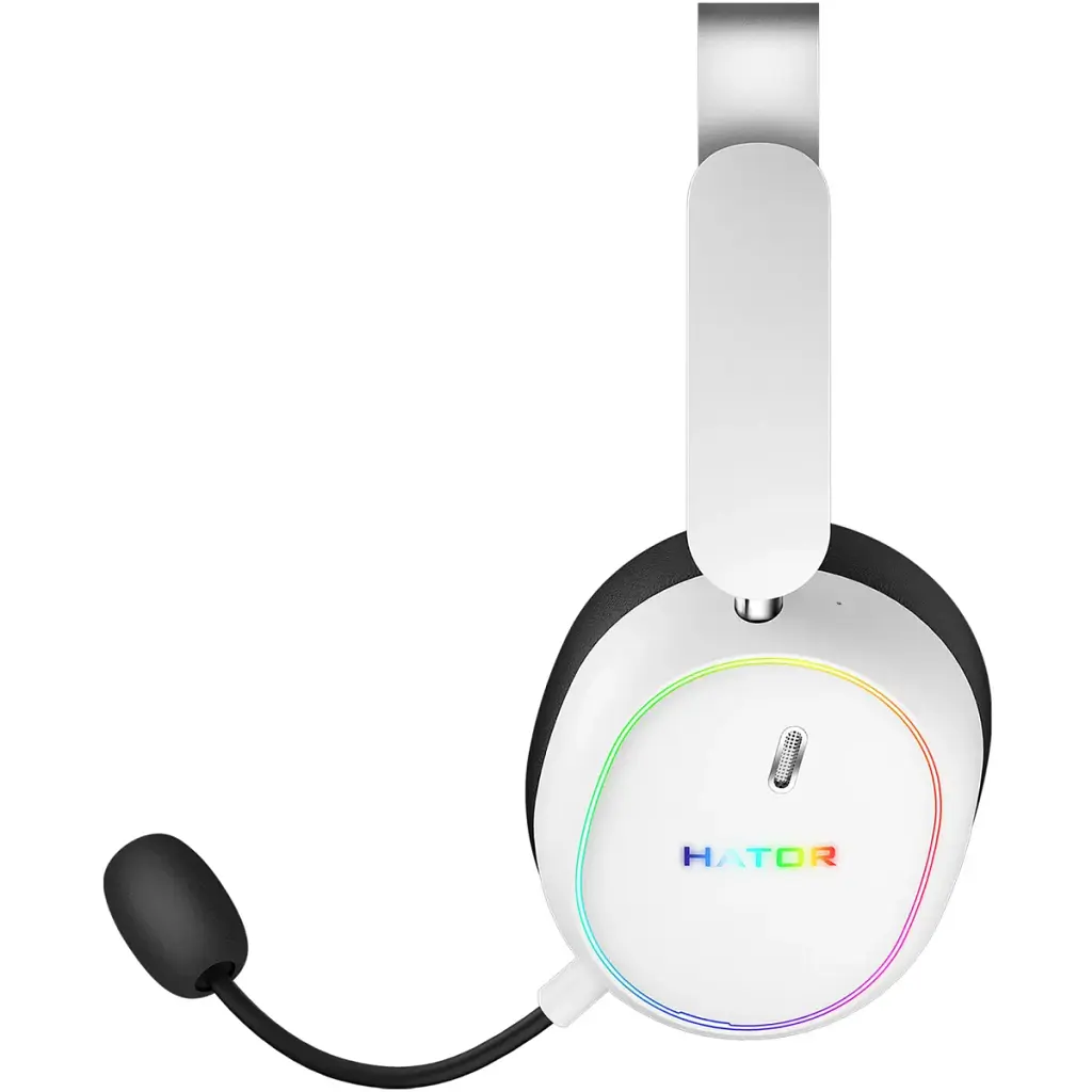 Навушники Hator Phoenix 2 Hi-Res SyncHUB wireless white (ESH41) - фото 4