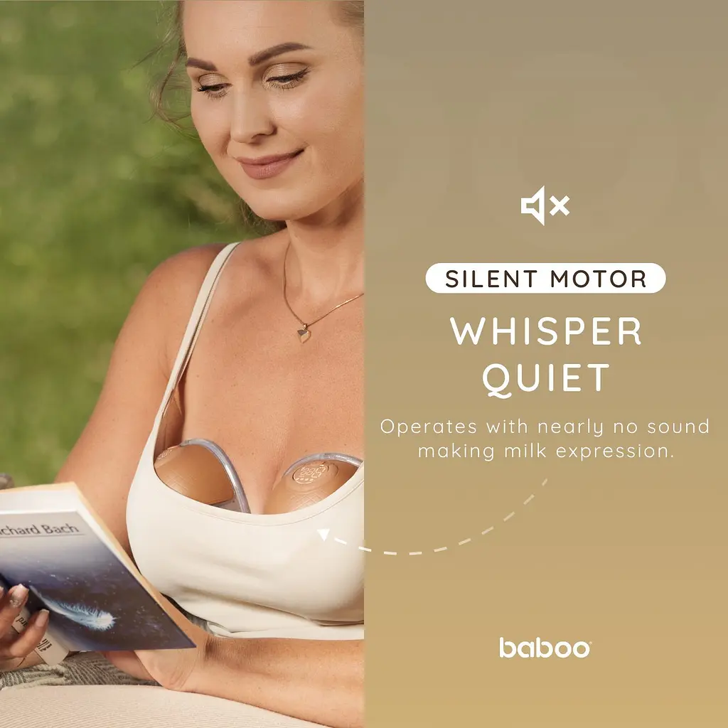 Молоковідсмоктувач Baboo електричний портативний какао - фото 4