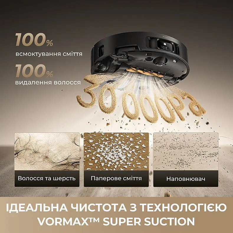 Робот-пилосос Dreame Bot MatriX 10 Ultra White (RLX95CE-Wh) [164750] - фото 10