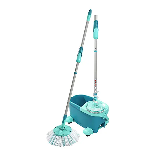 Набор для уборки Leifheit Clean Twist Disc Mop Ergo Mobile Ведро со шваброй (52102) - фото 3