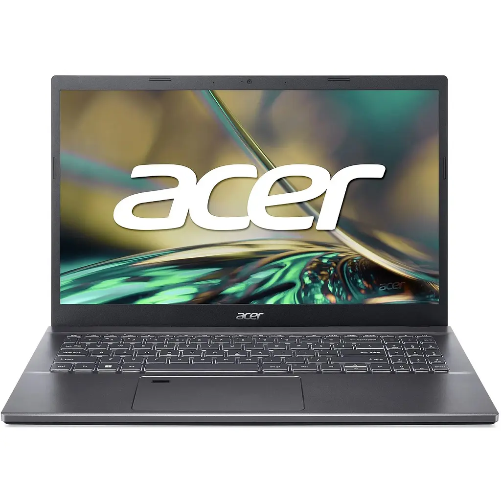 Acer Ноутбук Aspire 5 A515-57 15.6" FHD IPS, Intel i7-12650H, 16GB, F512GB, UMA, Lin, сірий - фото 2