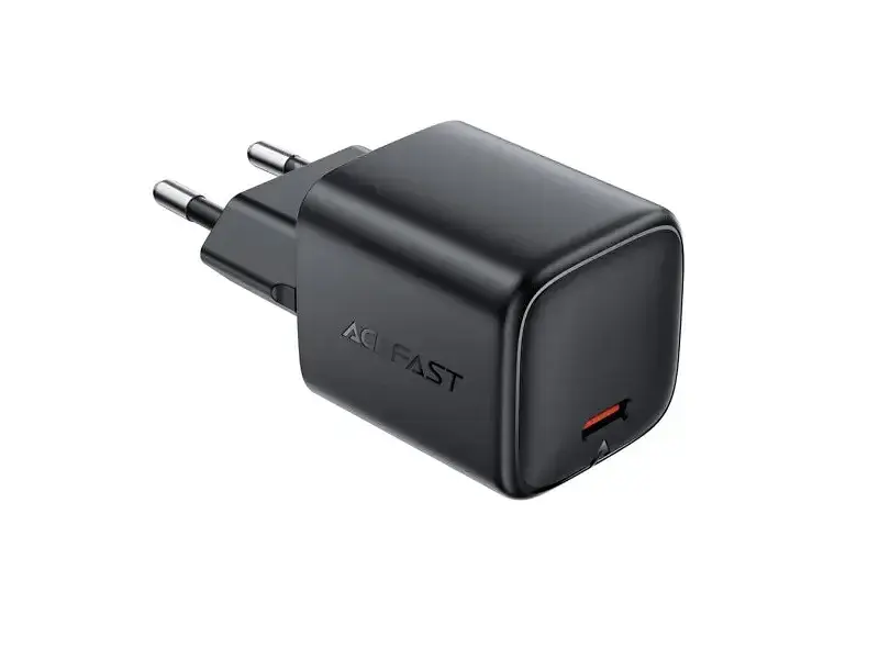 Мережевий зарядний пристрій Acefast A119 Fast Charge Wall Charger GaN 45 W Black (6974316285007) - фото 2