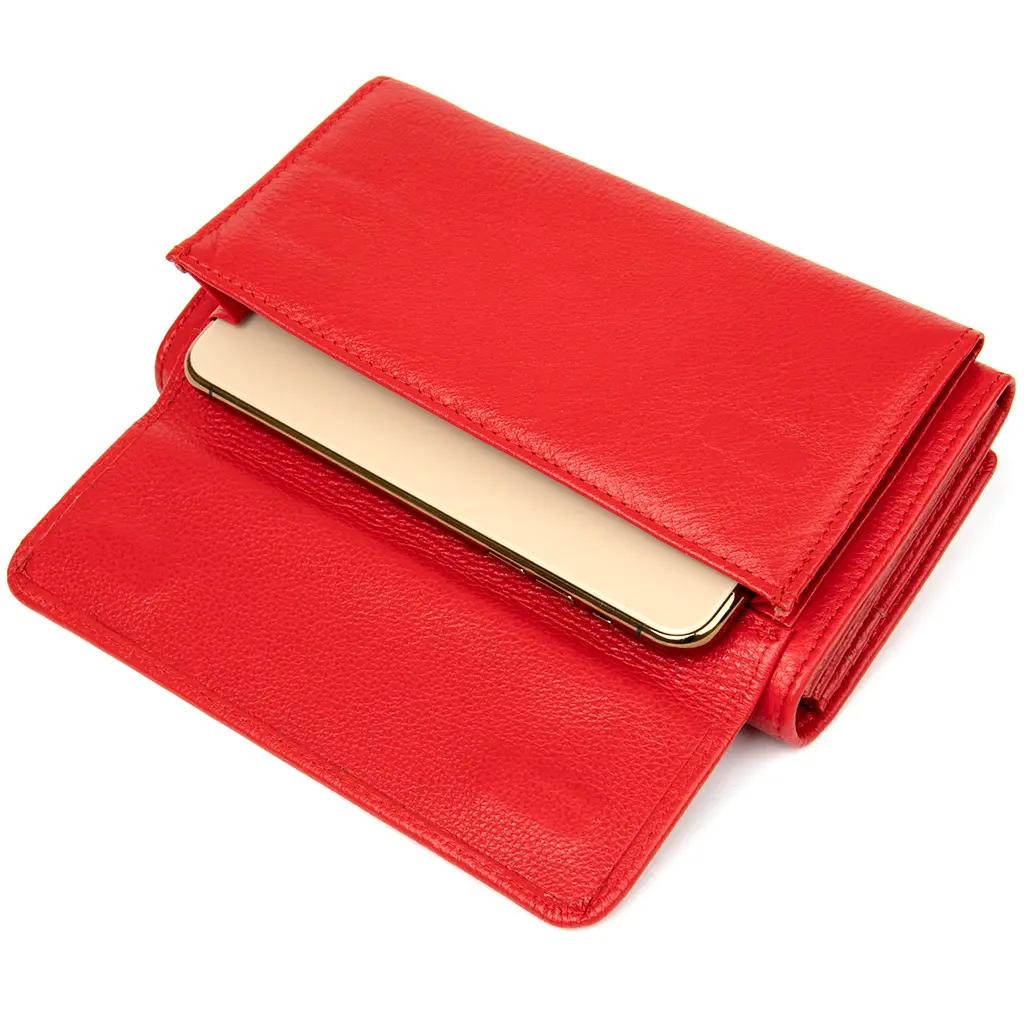 Кожаный женский кошелек ST Leather 19х11х3.5 см acs0018188 - фото 6