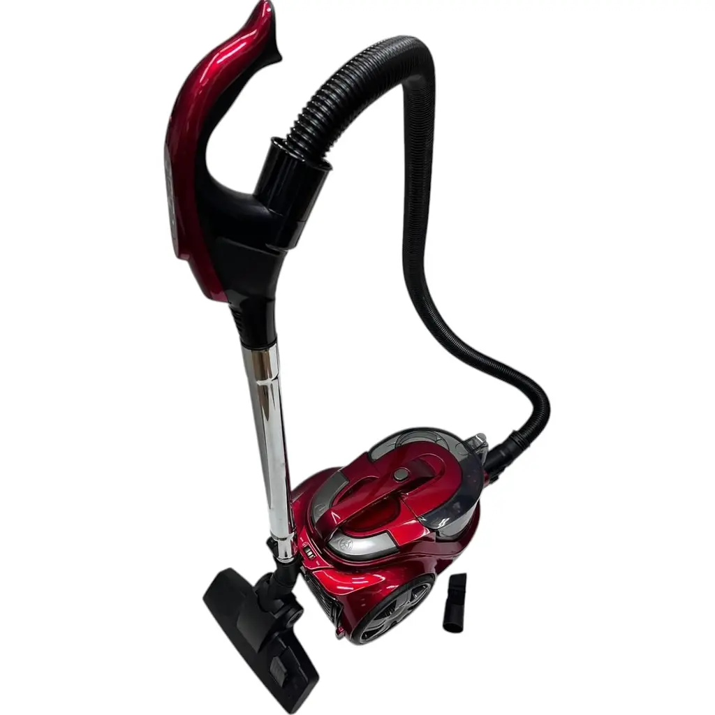 Контейнерний вакуумний пилосос Zepline ZP-6804 потужний з фільтром НЕРА 4 л 4000 Вт Червоний - фото 2