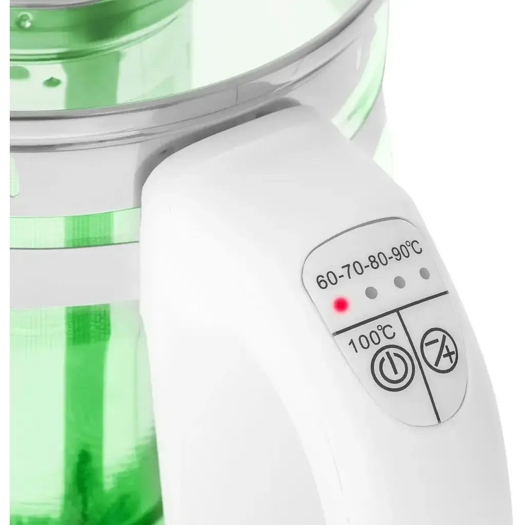 Чайник электрический Adler AD 1299 Стеклянный с заварником 1.5 л - фото 5