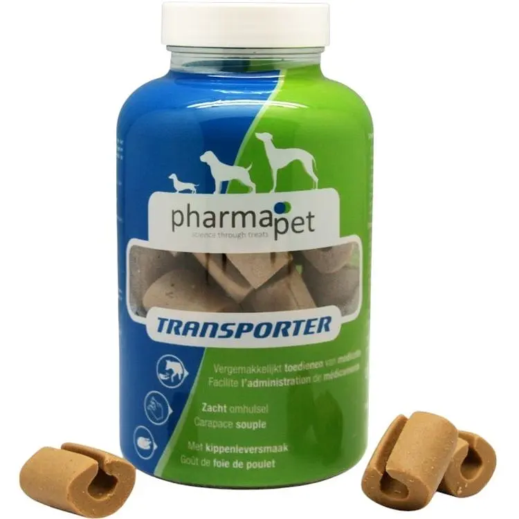 Харчова добавка для собак Pharma Pet Transporter для полегшення згодовування ліків 180 г  - фото 1