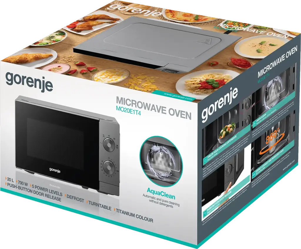 Мікрохвильова піч Gorenje MO20E1T4 (7043027) - фото 3