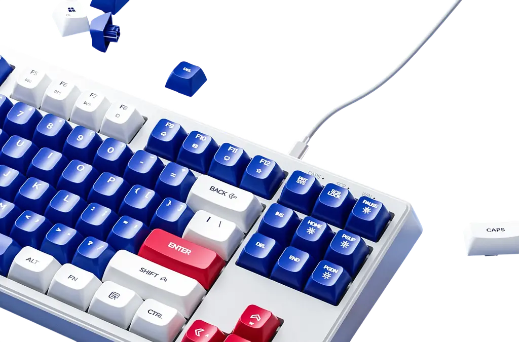 Клавіатура INPHIC K902 ENG/UKR White - фото 3