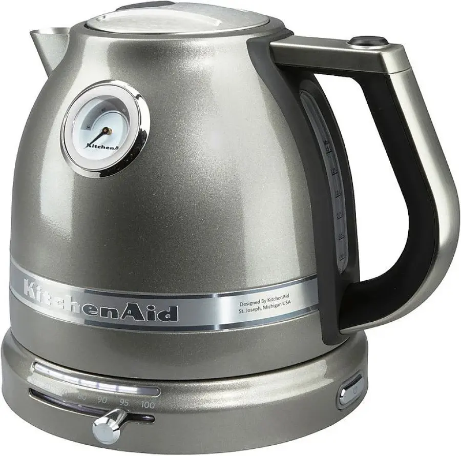 Електрочайник KitchenAid Artisan 5KEK1522EMS срібний медальйон 1.5 л (00000022787) - фото 3