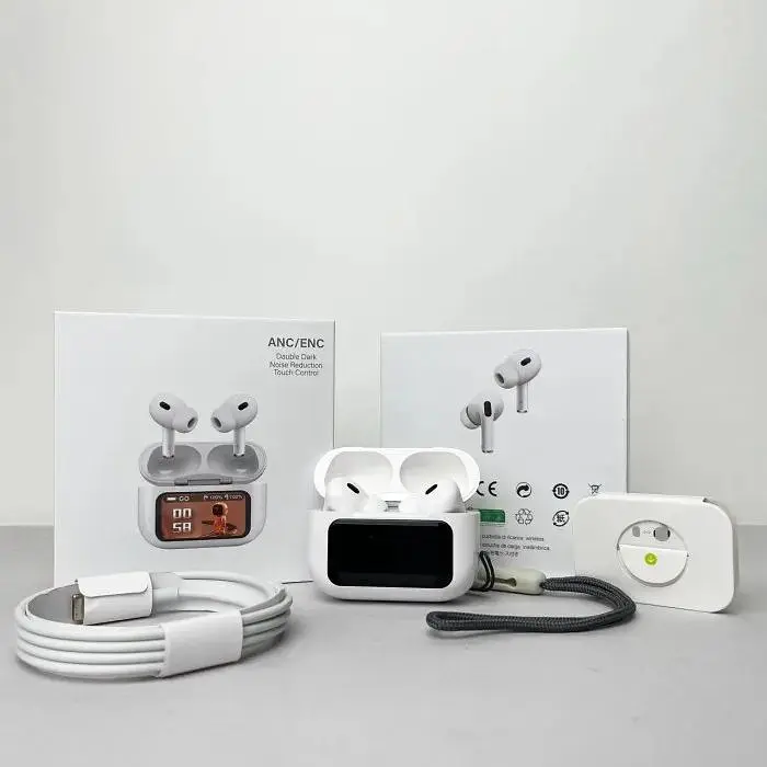 Беспроводные наушники L-58 (BN131) с дисплеем белые - фото 5