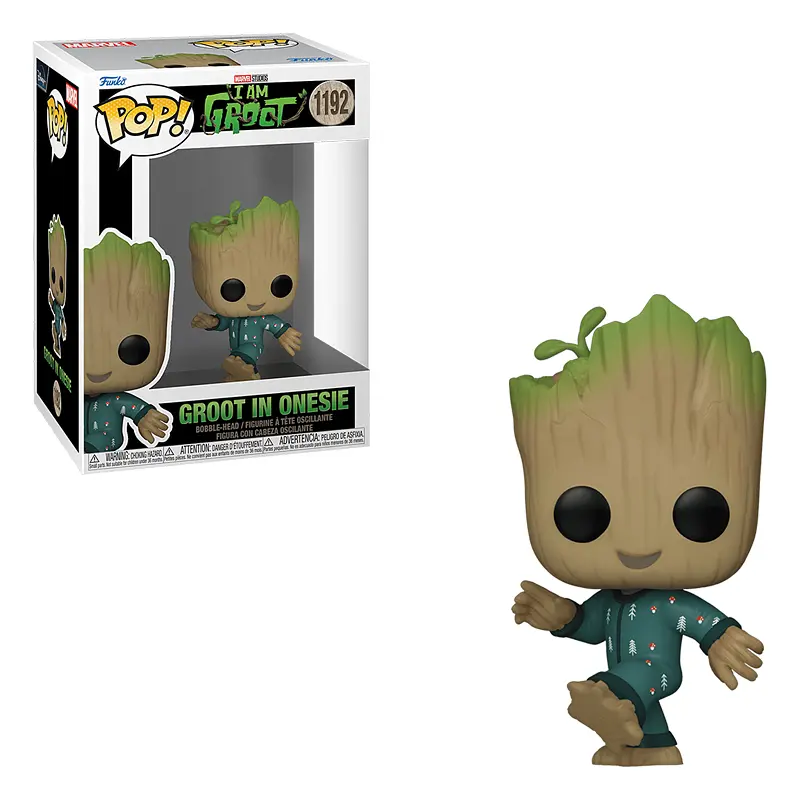 Фигурка Funko Pop I am Groot Groot in Onesie 10 см (FP IG GO 1192) - фото 2
