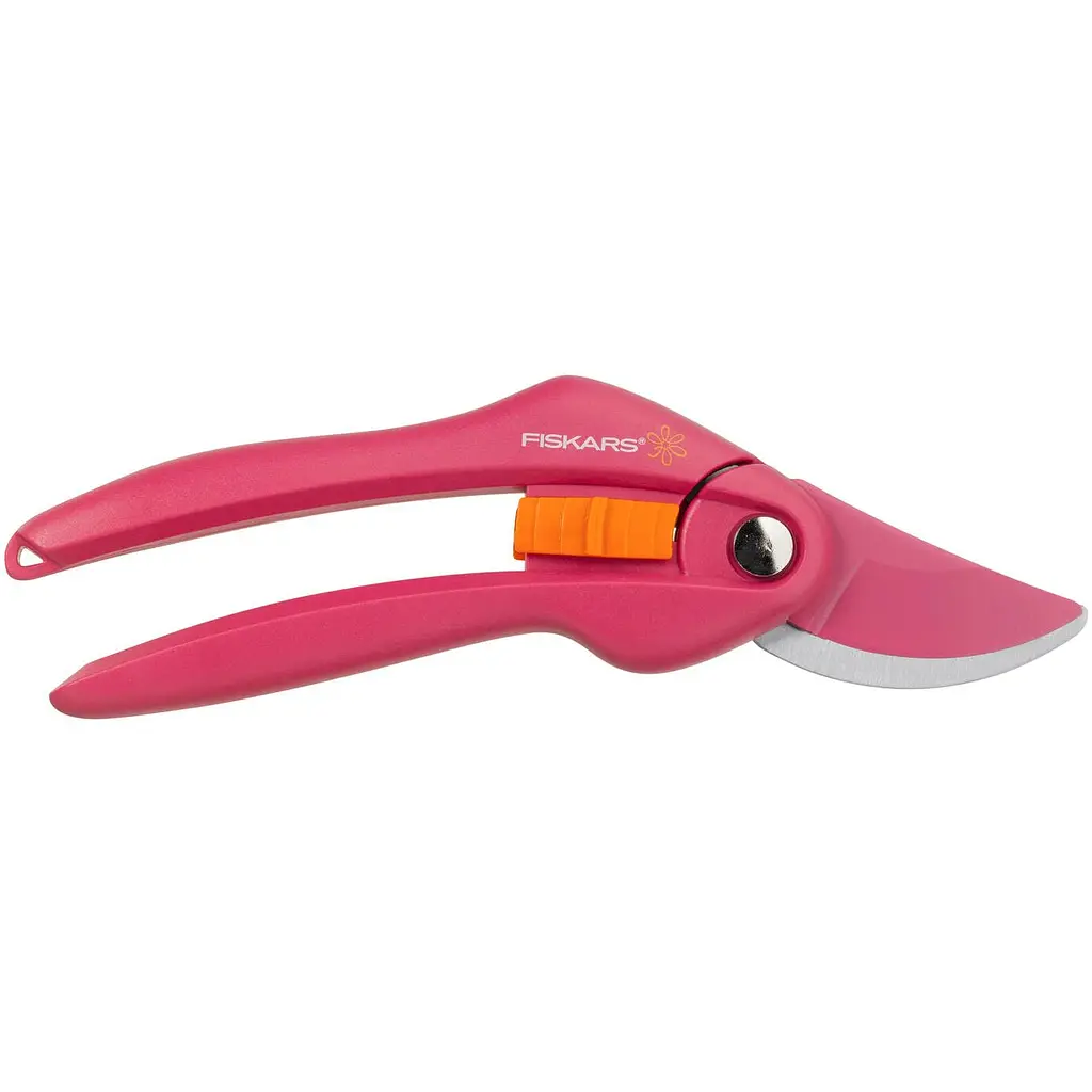 Площинний секатор Fiskars Inspiration Pruner Bypass Ruby P26 (1003657)