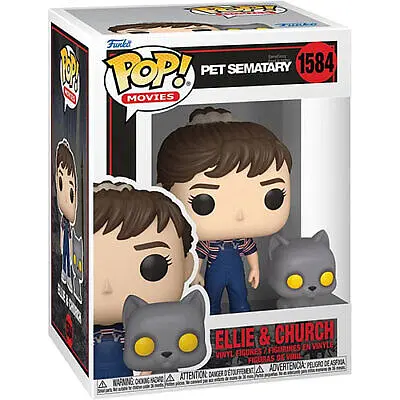 Фігурка Funko Pop Кладовище домашніх тварин Еллі та Черч Pet Sematary Ellie and Church 10 см FP PS EC 1584 - фото 3