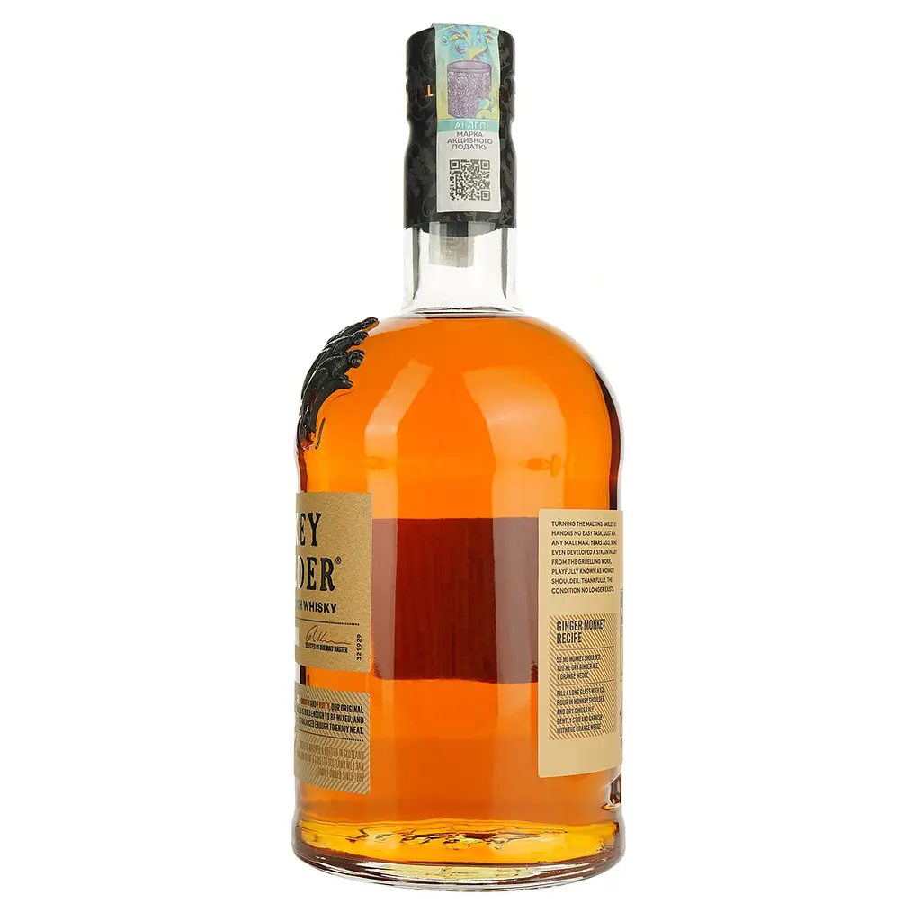 Виски Monkey Shoulder, 40%, 1 л (852041) - фото 3