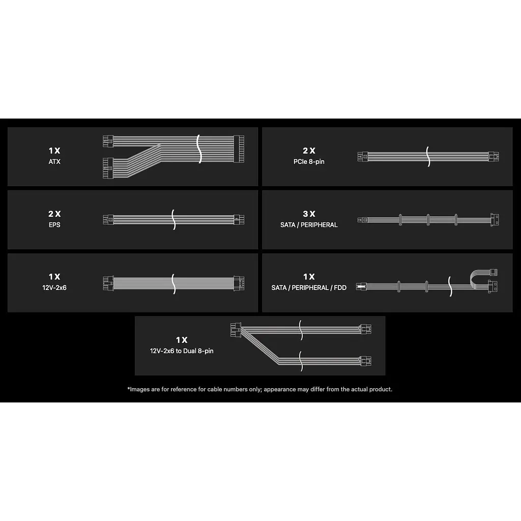 Блок питания MSI MAG A1000GLS PCIE5 [145712] - фото 7