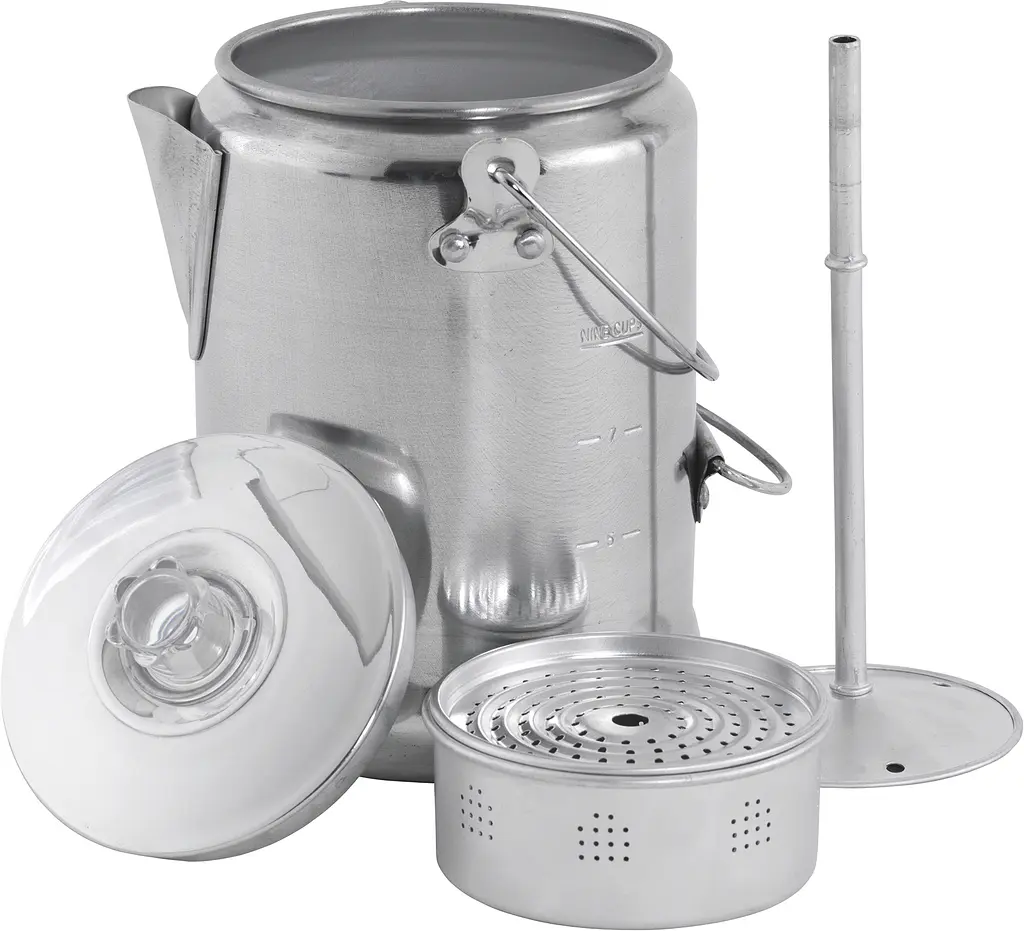 Кавоварка туристична Easy Camp Adventure Coffee Pot 1.4L Silver (680197) - фото 2
