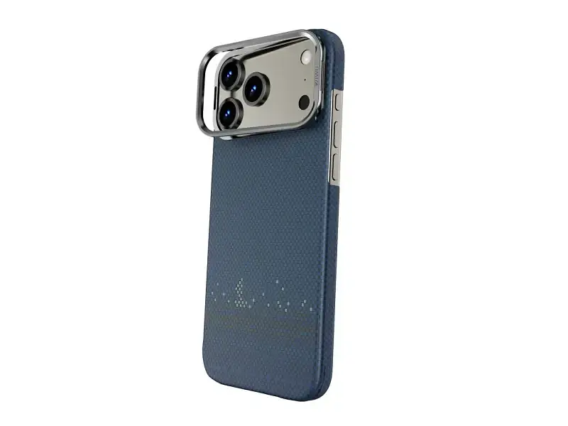 Чохол для смартфона WiWU Aramid Armor DCC-208 iPhone Air Black/Blue (6979107511303) - фото 2