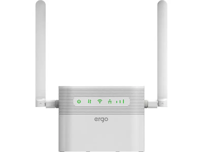 Бездротовий маршрутизатор (роутер) Ergo R023 White