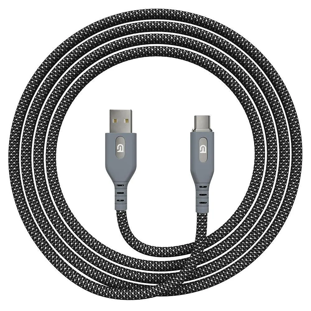Кабель ArmorStandart AR18 Magnetic USB Type A to USB Type-C 3A 1m Black (ARM75514) - фото 2