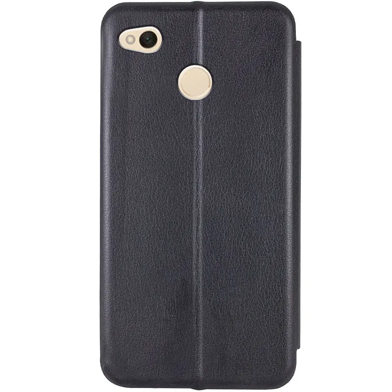 Кожаный чехол-книжка Classy для Xiaomi Redmi 4X Черный - фото 3