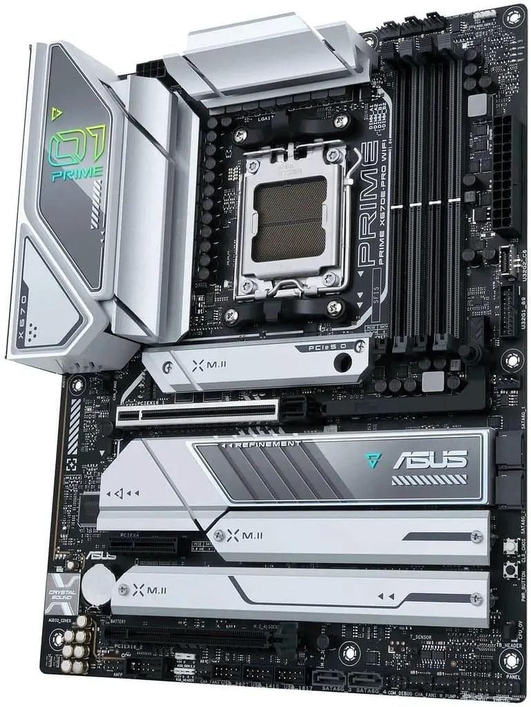 Материнська плата ASUS PRIME X670E-PRO WIFI (PRIME X670E-PRO WIFI) (Socket AM5, AMD X670, ATX) Б/в - фото 7