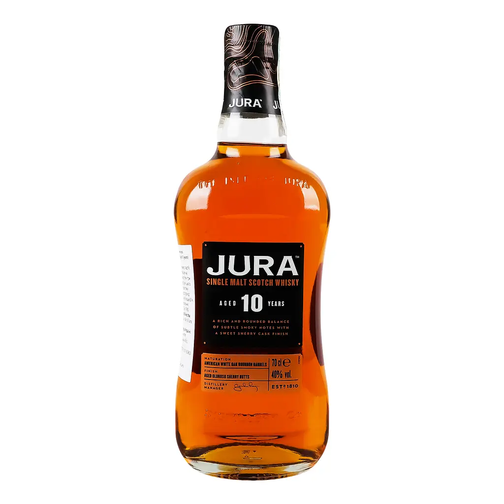 Віскі Jura 10yo Single Malt Scotch Whisky в тубусі 40% 0.7л (11464) - фото 2