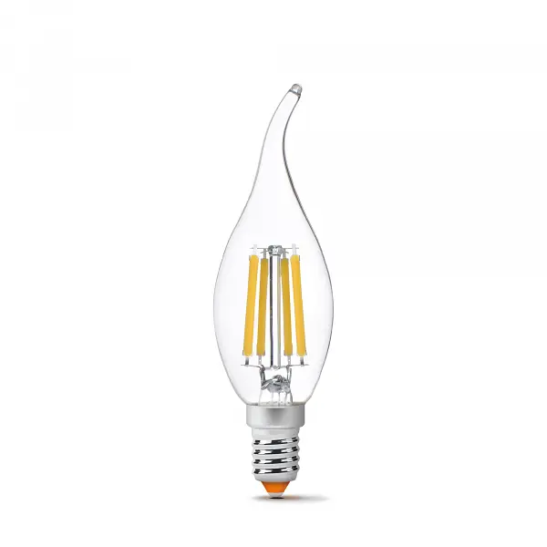 LED лампа VIDEX Filament C37Ft 6W E14 4100K - фото 2