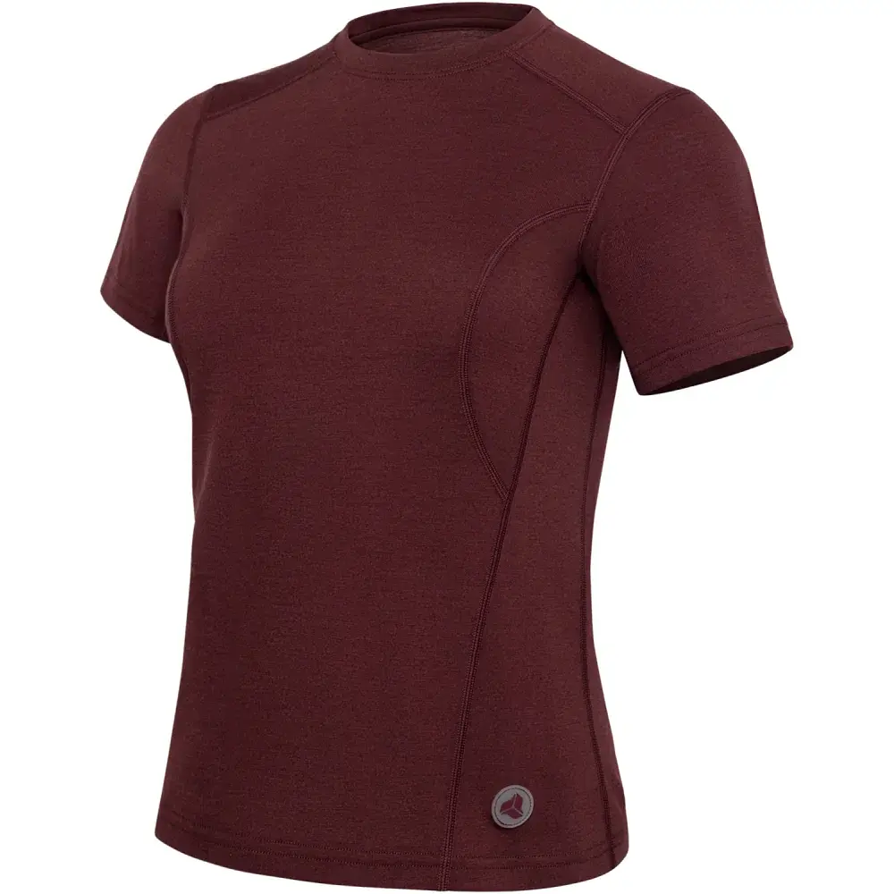 Футболка Frontier MYRRA XL Women`s merino/cool max Burgundy - фото 2