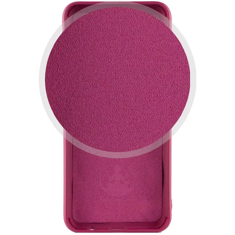 Чехол Silicone Cover Lakshmi Full Camera (AAA) для Oppo A58 4G Бордовый / Plum - фото 2