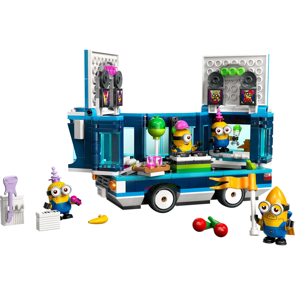 Конструктор LEGO Despicable Me Музичний автобус для вечірок Посіпак 379 деталей (75581) - фото 3