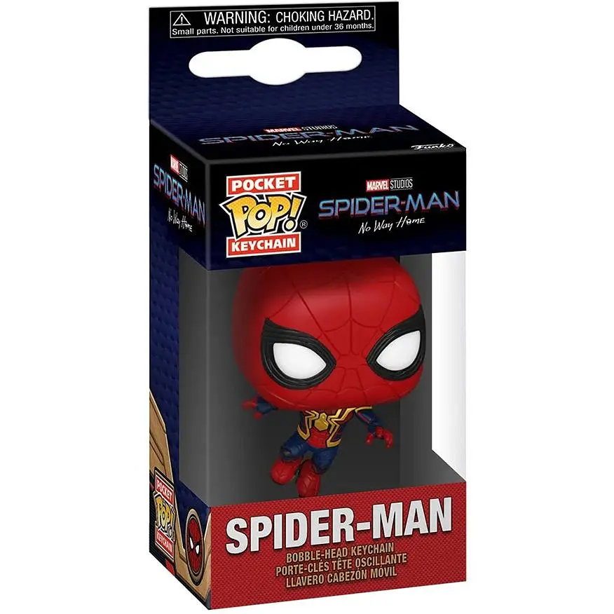 Ігрова фігурка на кліпсі Funko Pop Людина-павук Немає шляху додому Людина-павук у стрибку (67599) - фото 2