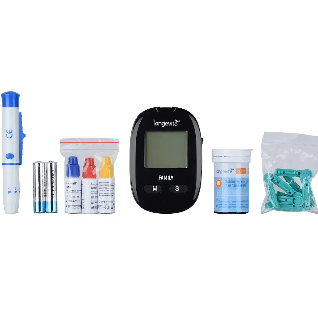 Глюкометр Longevita Family Система для измерения глюкозы в крови (BG709) - фото 3