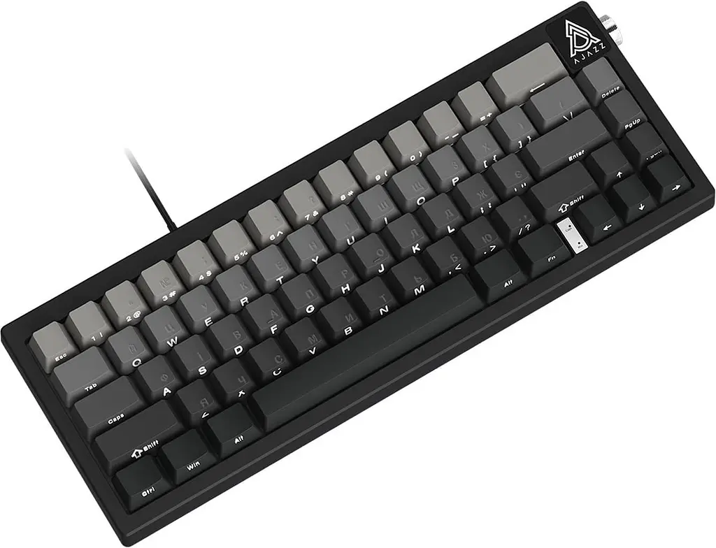 Клавиатура Ajazz AK650 Day Dream switches Gradient Black Gray (AK650-DD-BG) - фото 5